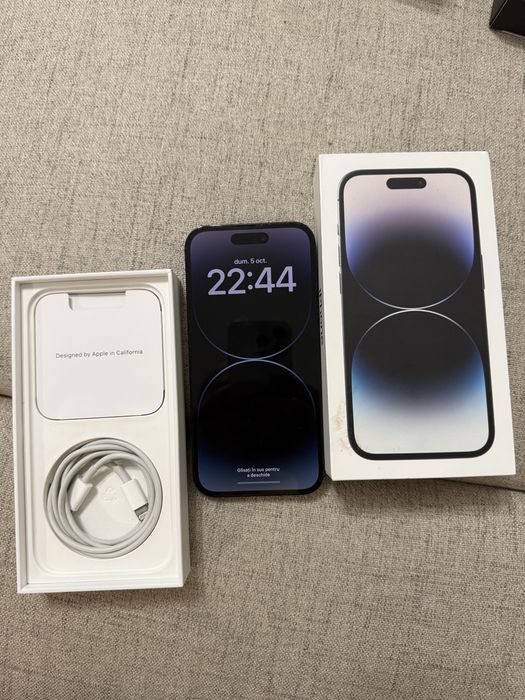 iphone 14 pro 256gb  Space Black