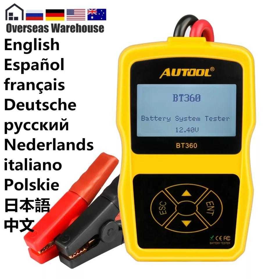 Tester profesional baterie Autool BT360