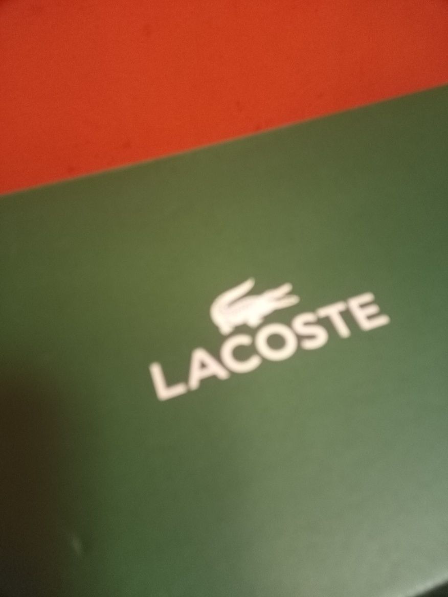 Lacoste  сникърси от естествена кожа