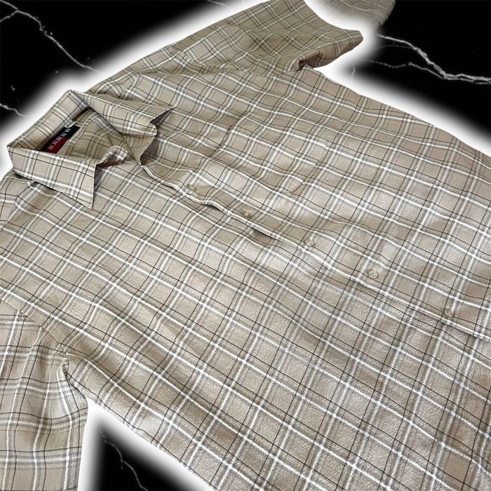 Cămașă bej cu carouri – Look casual, perfect pentru vară!