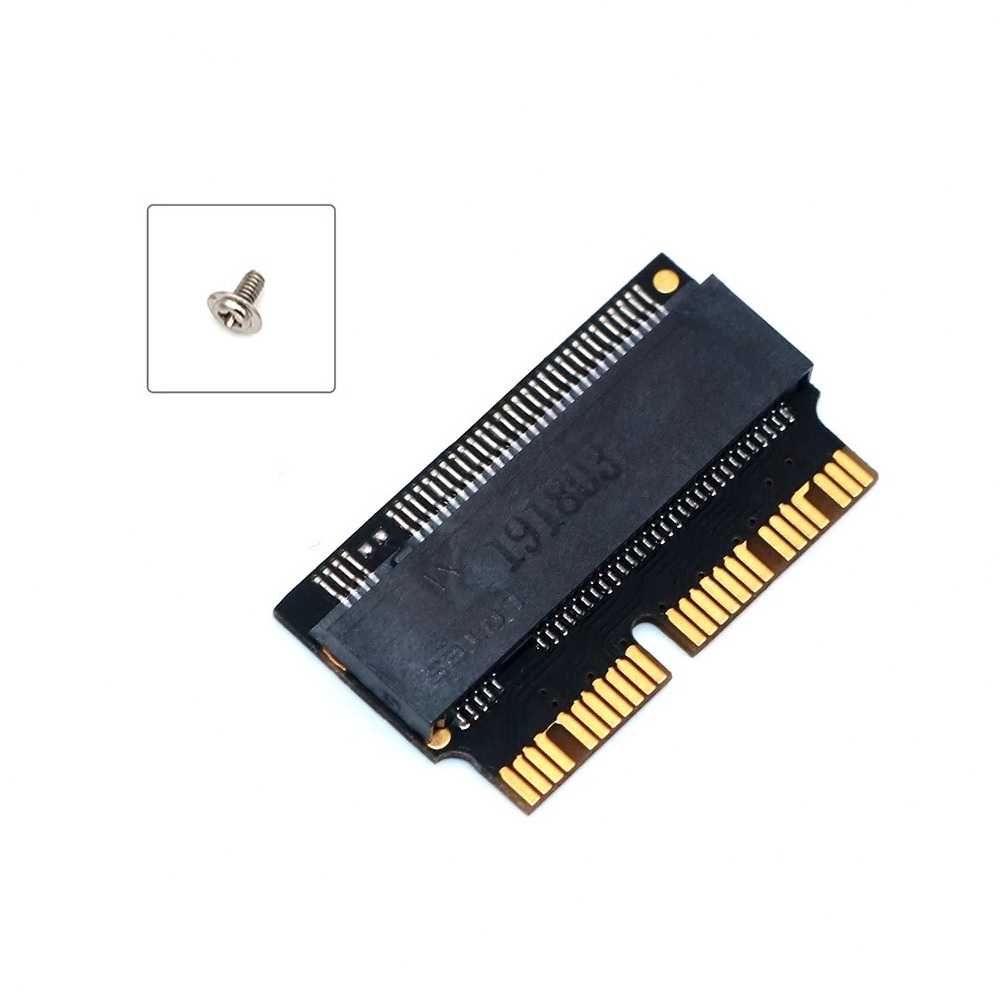 Adaptor SSD M.2 NGFF NVMe PCIe la 12+16 pini MacBook Air Pro 2013 2015