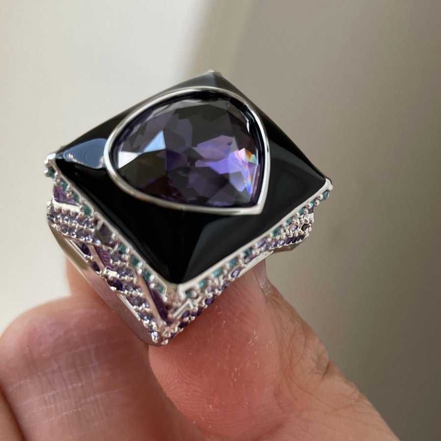 Swarovski пръстен 52 размер
