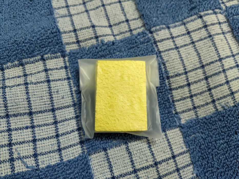 Губка для очистки жала паяльника 35х50х6 мм
