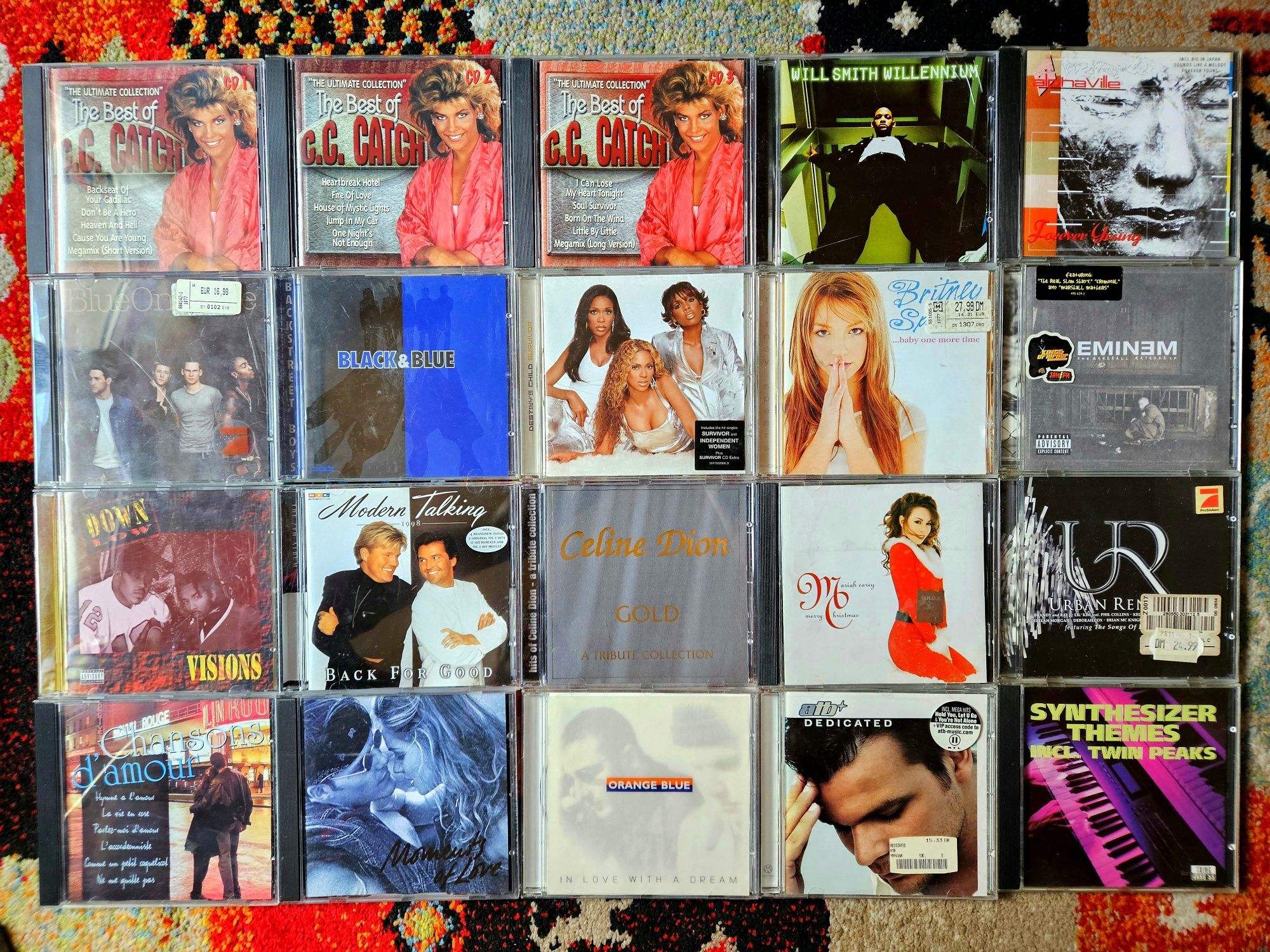 Colecție cd-uri muzica dance, pop, disco, rock - Super oferta!