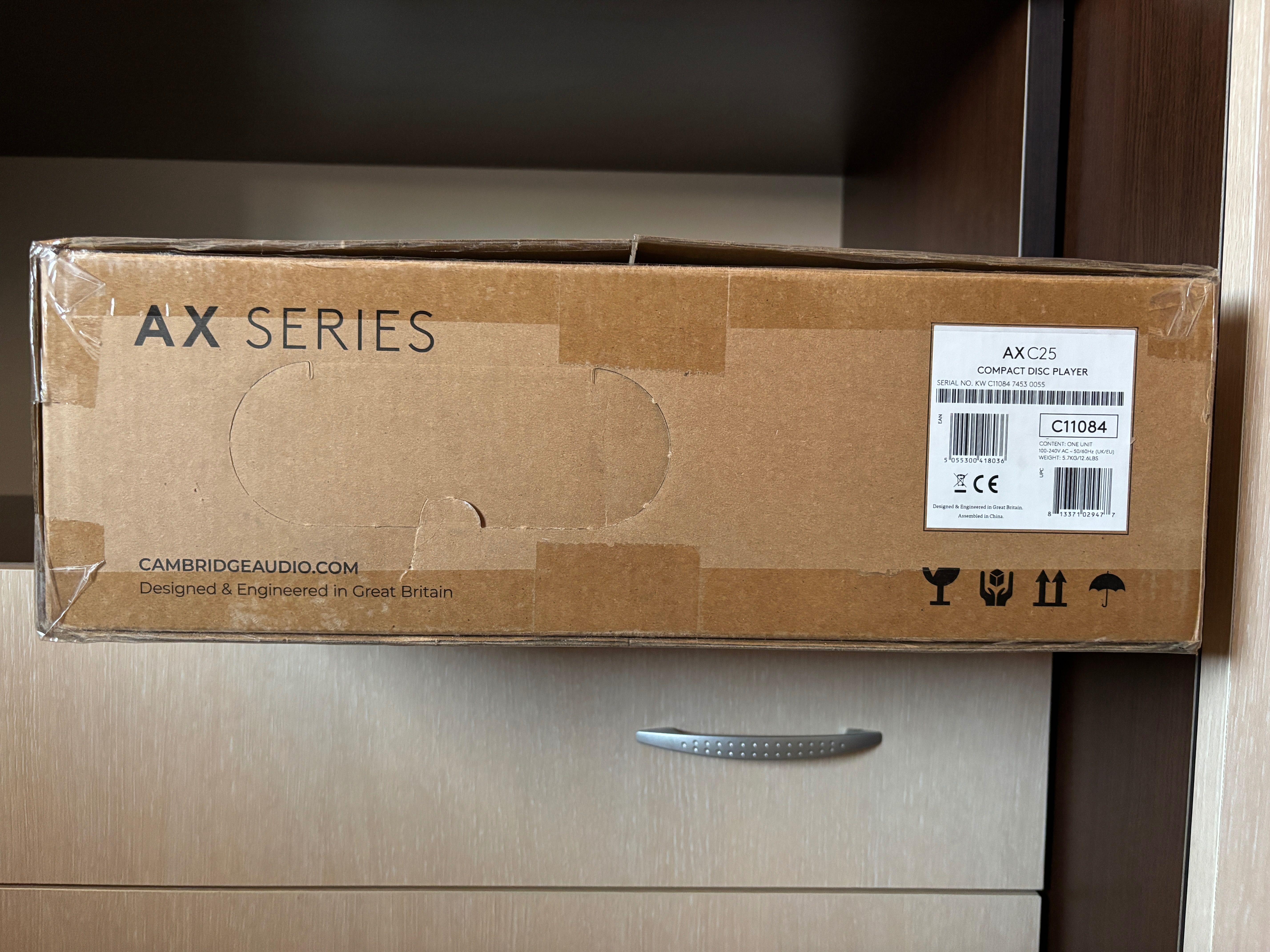 CD Плеър Cambridge Audio AXC25, Сребрист