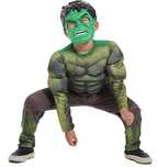 Детски костюм на Хълк Hulk Avengers Маскировъчен костюм за деца