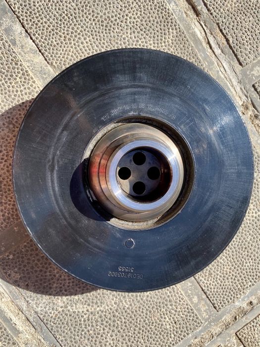 Оригинална демпфер шайба, свалена от BMW F10 530D - 258к.с