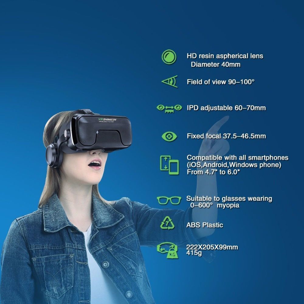 С пултом VR G04EA Очки виртуальной реальности VR Box VR Achki Гарантия