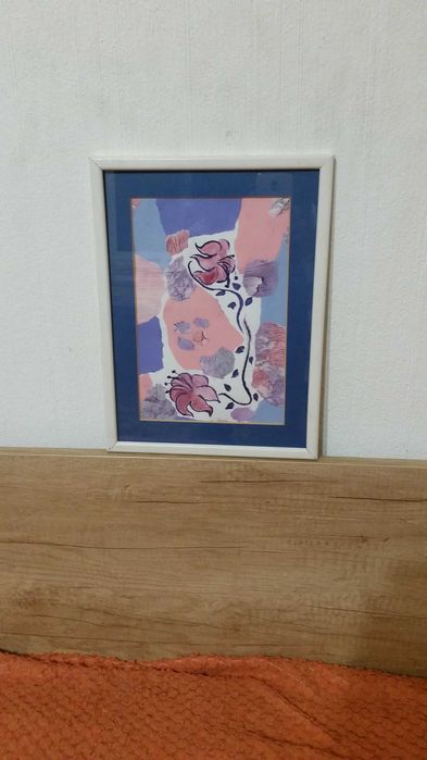 Роза за любимия човек. В хубава рамка със стъкло отпред.