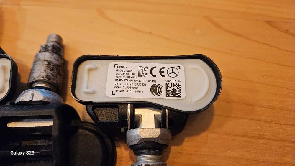 Датчици за налягане гуми ML W166