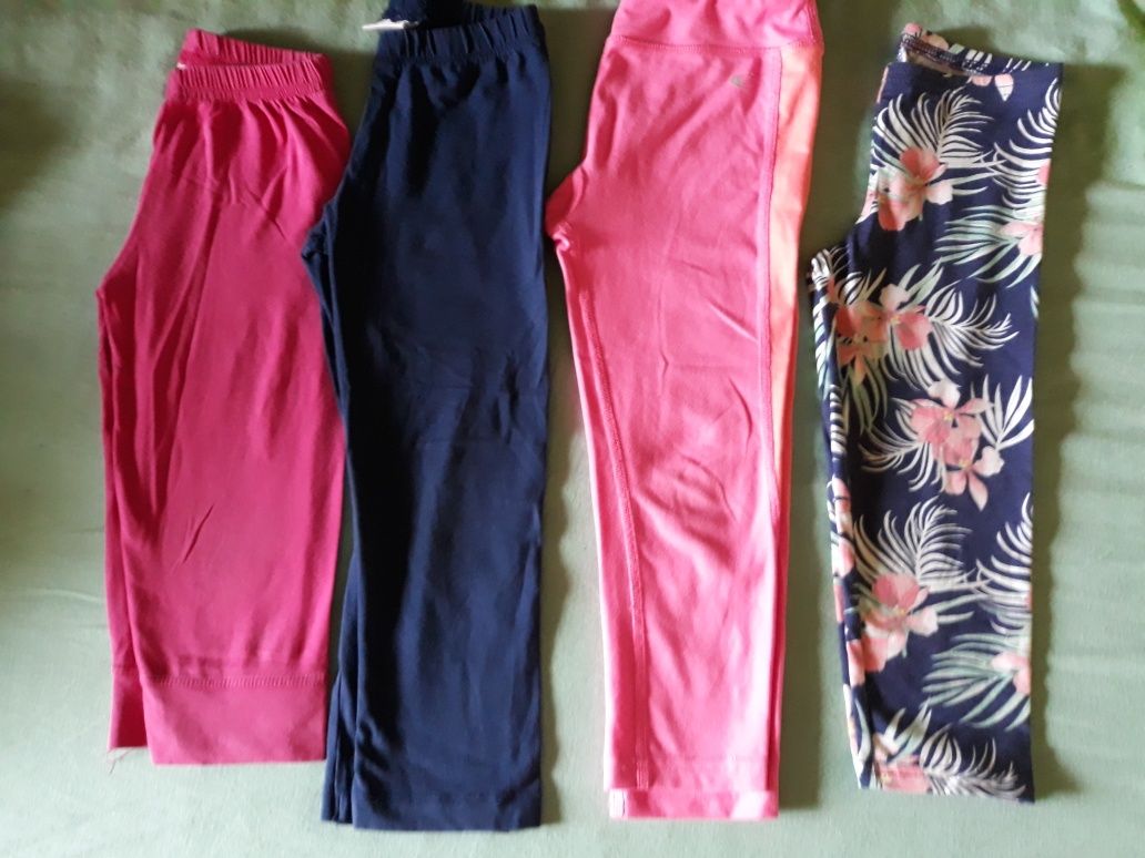 Пролетно летни дрешки, клинчета, панталонки, блузки122-128 см.