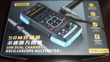 Vand aparat de masura Fnirsi 2C53T 50-MHz 2Channel Oscilloscop/DMM/Gen