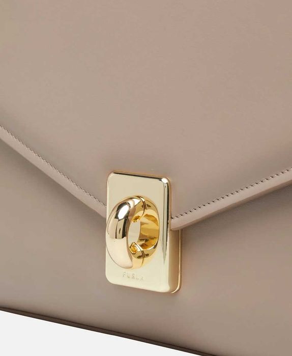 Кожена Чанта Furla Meridiana