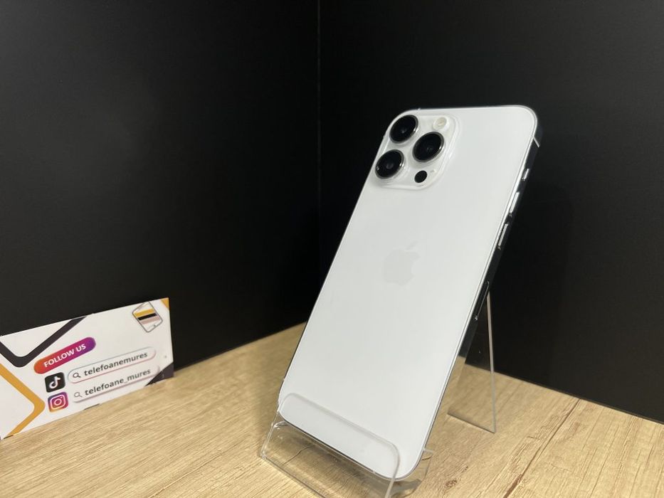 iPhone 14 Pro Max 512Gb Silver 3 ani garanție, Telefoane Mures