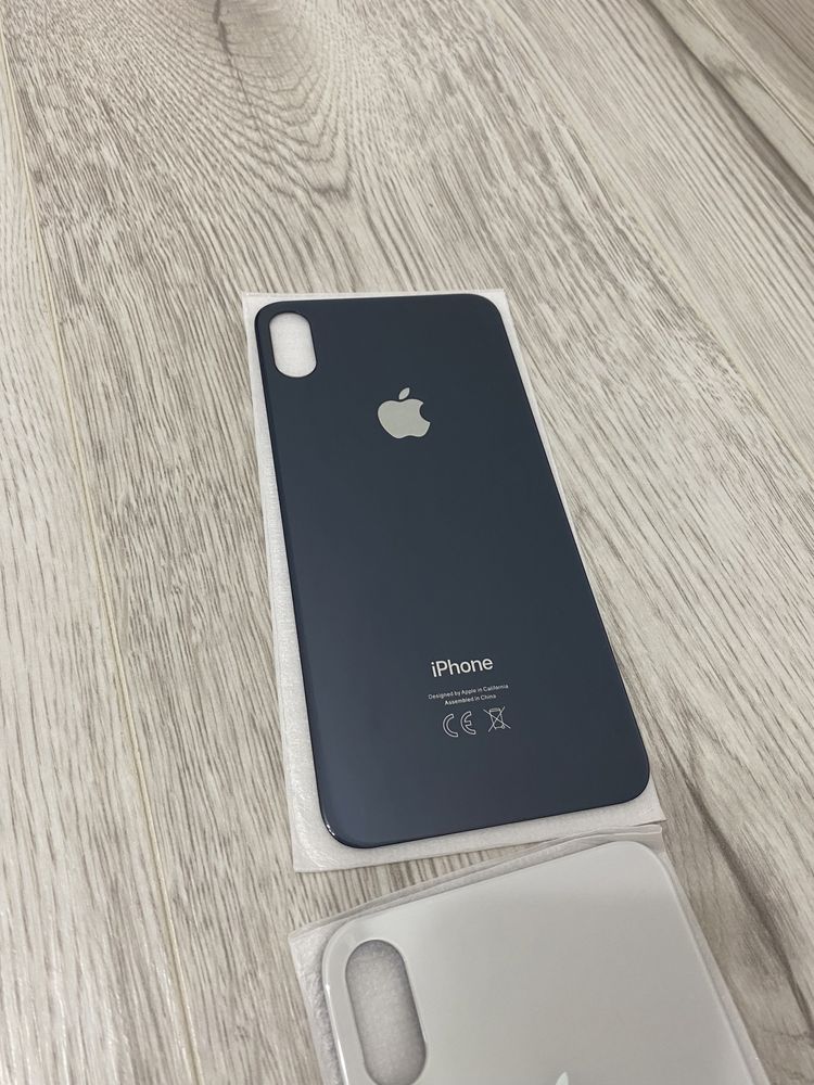 Capac spate sticla iPhone XS MAX Gold / Silver / Black