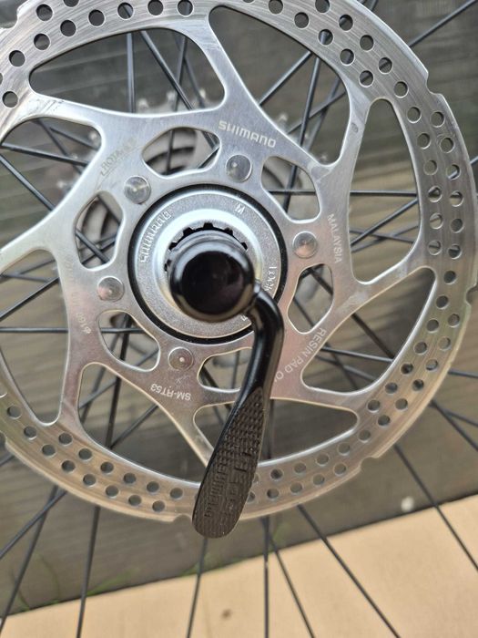 Roti MTB Rigida Snyper, 26inch, disc, caseta Shimano 9 pinioane