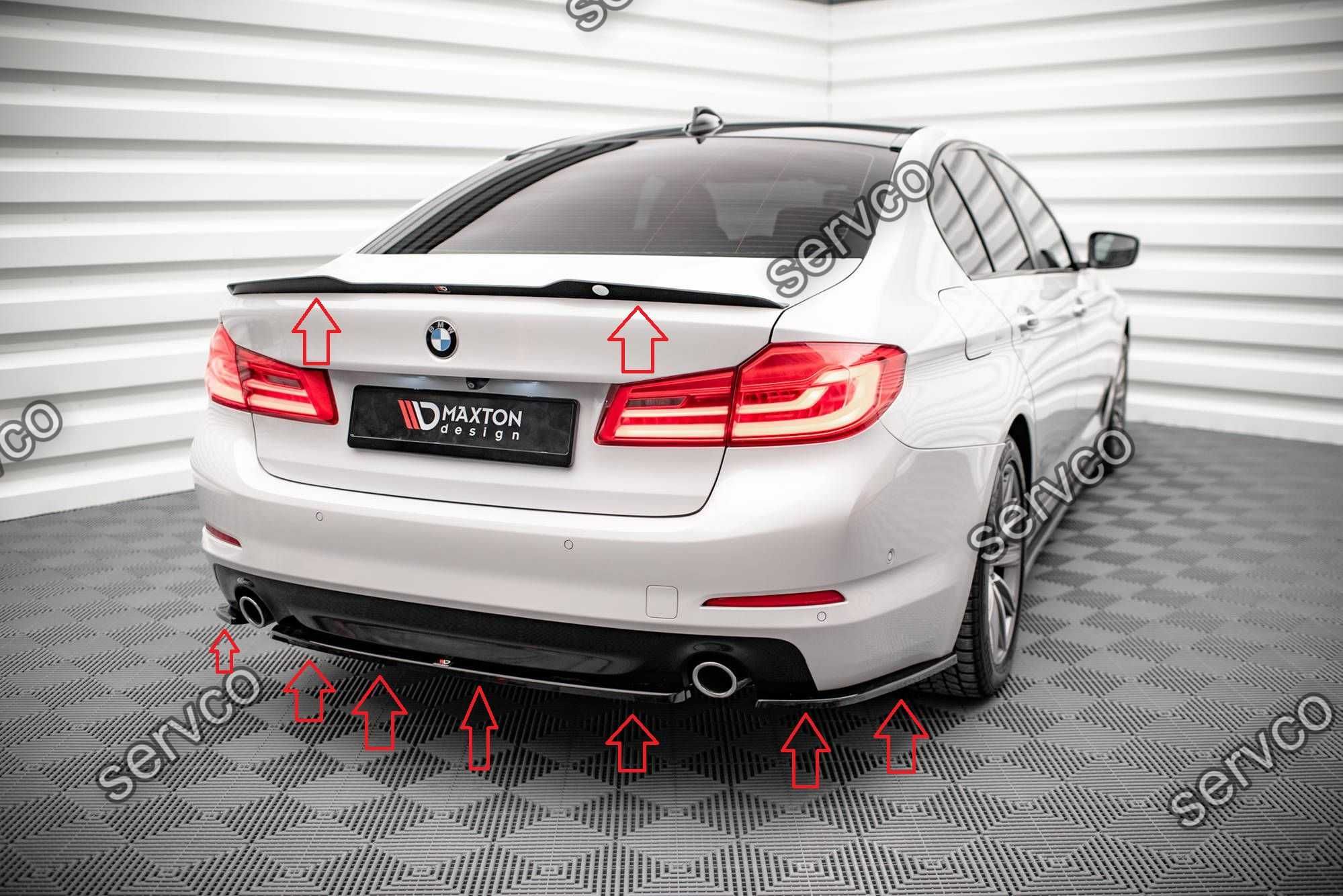 Pachet Body kit tuning Bmw Seria 5 G30 2017-2020 v3 - Maxton Design