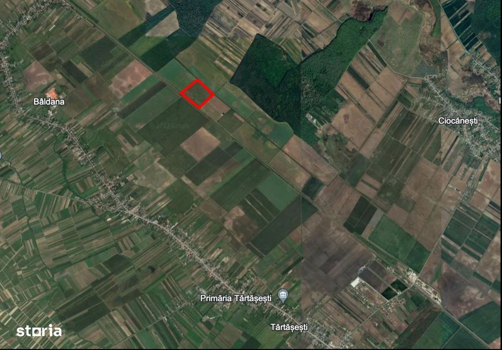 Teren agricol 13,5 hectare | Tartasesti | Ciocanesti | DB