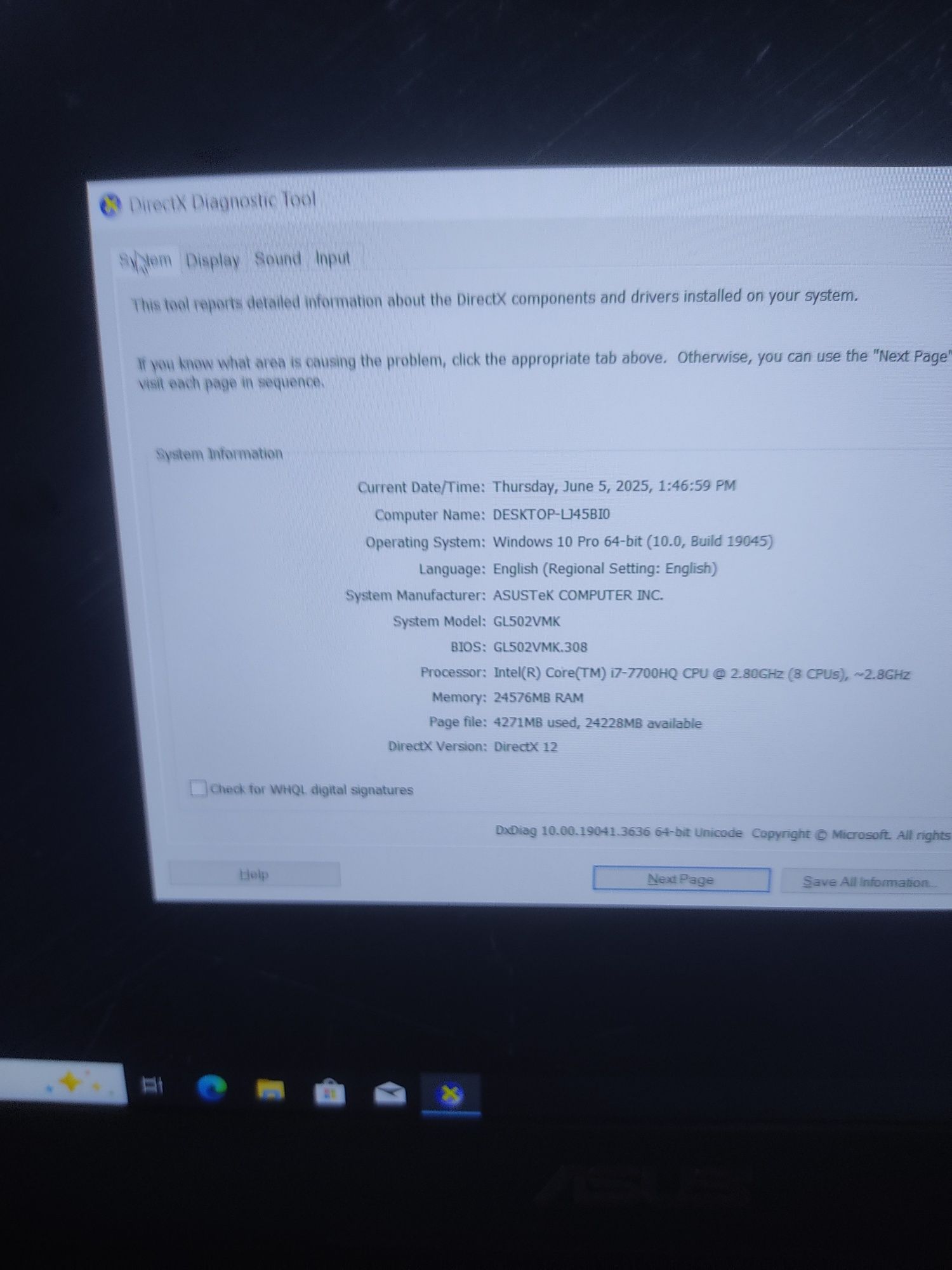 Vând laptop gaming Asus i7 gen 7, gtx 1060 6gb