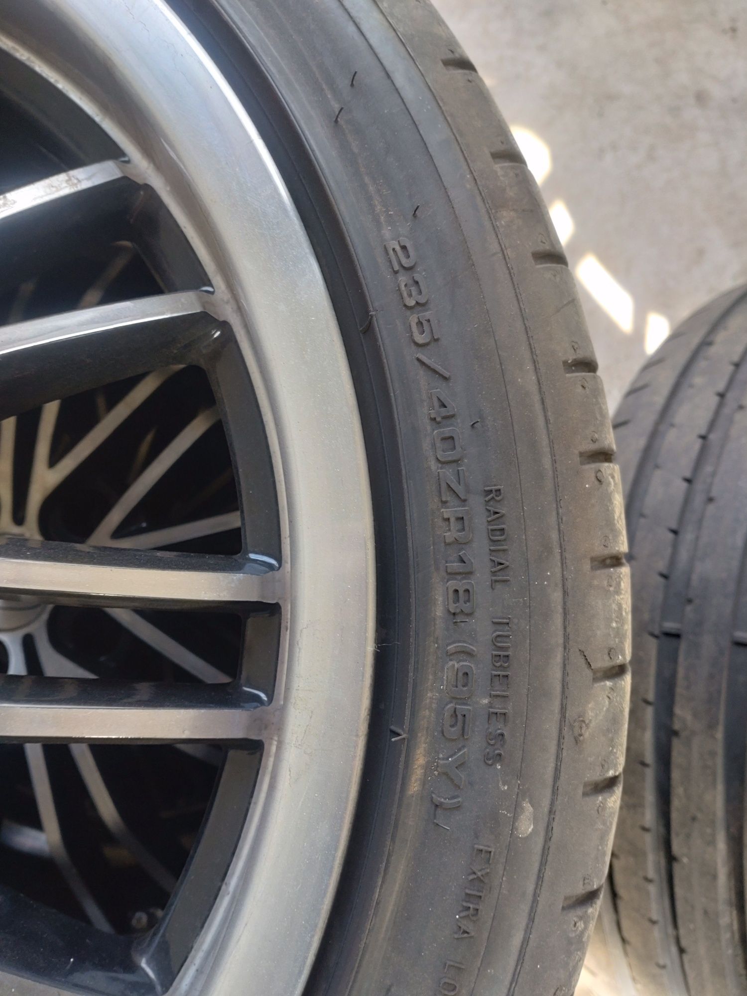 Set genti aluminiu bmw seria 5,6  Set al e46