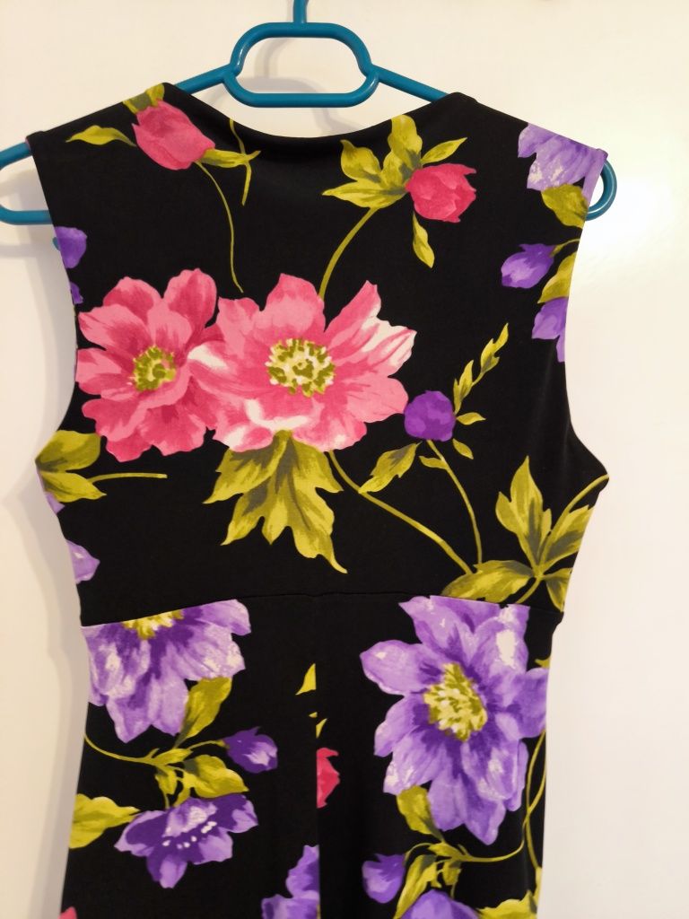 Rochie casual înflorată