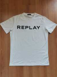 Бяла тениска REPLAY