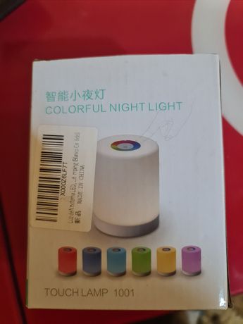 Lampa colorata de noapte