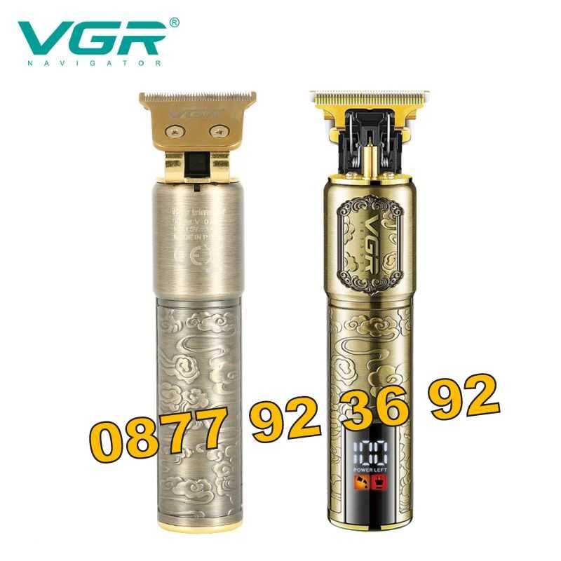 + ДИСПЛЕЙ БЕЗЖИЧНА машинка за подстригване, тример, модел: V-073, VGR