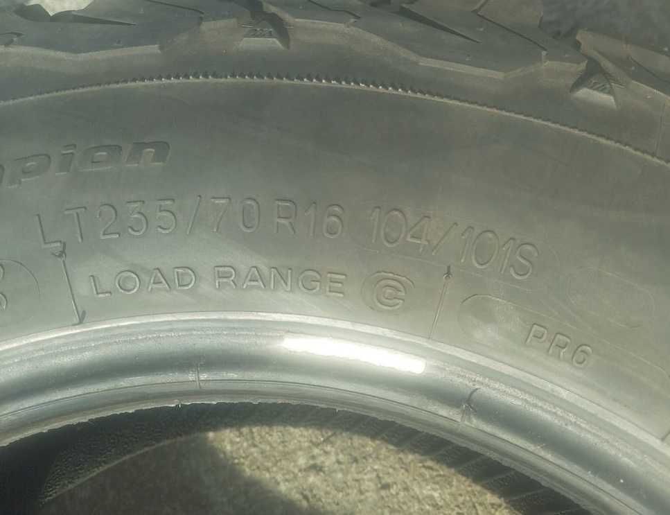 235/70/16 bf goodrich 16 цола continental 225/45/17 bridgestone