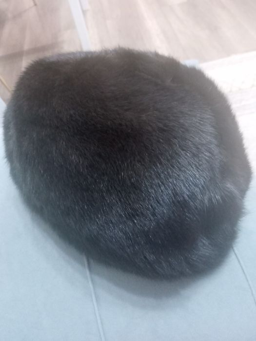 Норковый берет, б/у