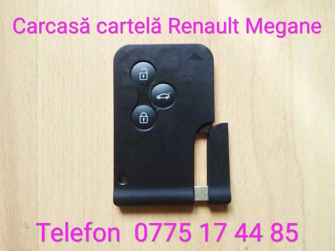 Carcasa cartela Card Renault Megane 2, Scenic 2, cheie, Nou
