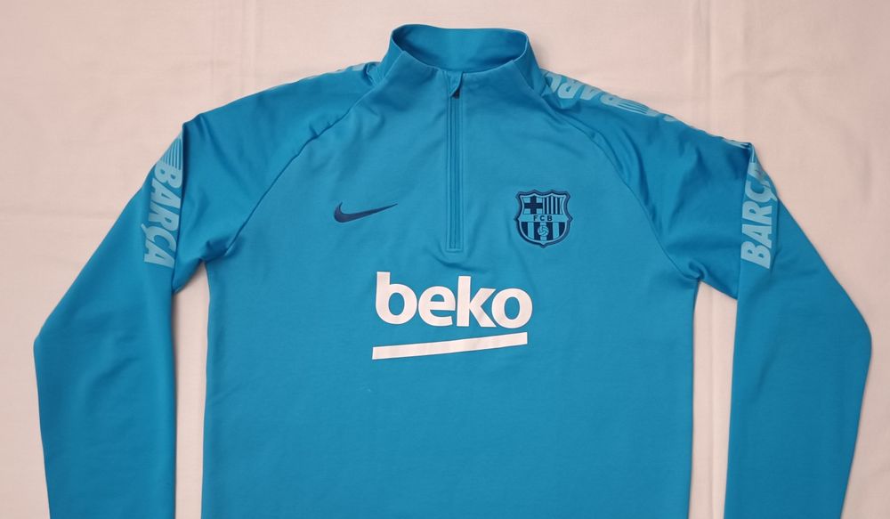 Nike DRI-FIT FC Barcelona Strike Top оригинално горнище ръст 158-170см