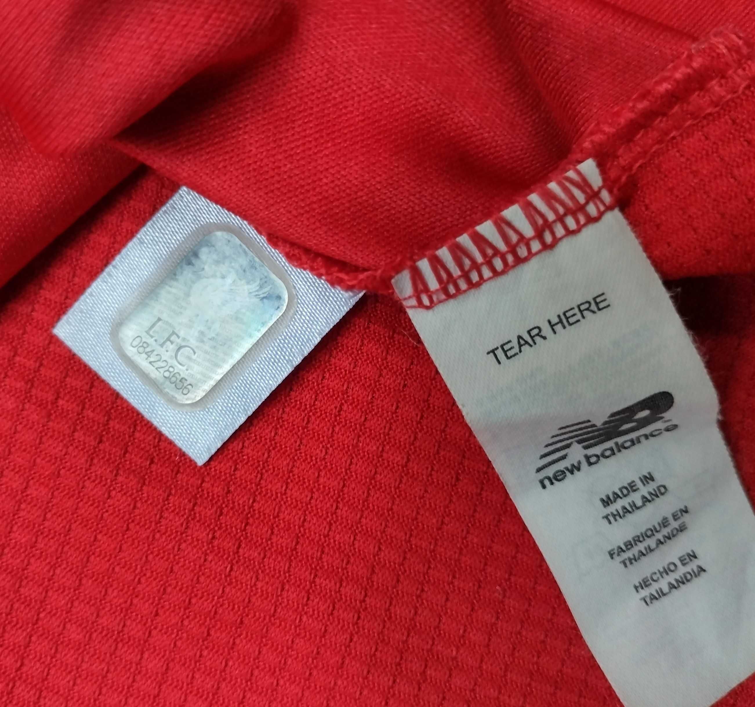 Liverpool / New Balance - мъжка футболна тениска на Ливърпул