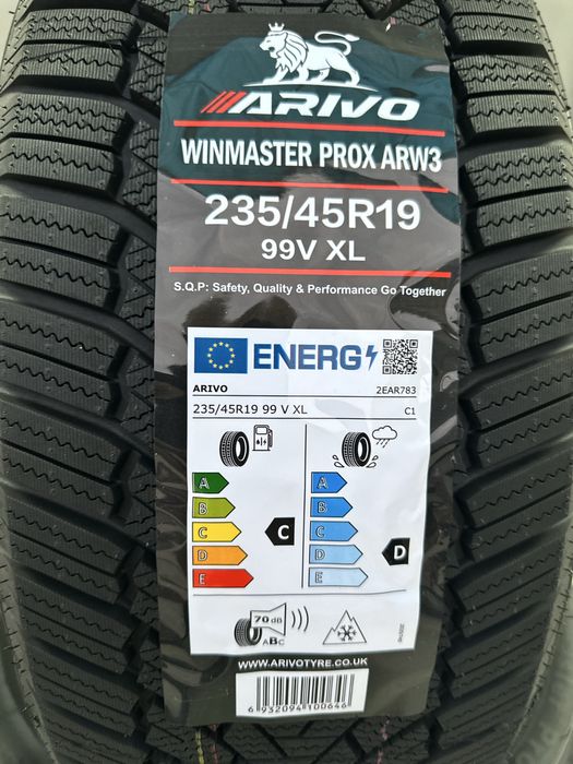 Нови зимни гуми ARIVO ARW 3 235/45R19 99V XL НОВ DOT БОРД 2354519