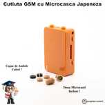 Cutiuta Cutie GSM cu casca de copiat FARA Telefon - casti de copiat!