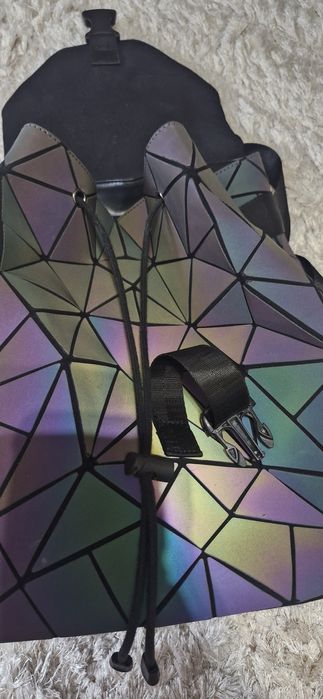 Rucsac reflectorizant model geometric