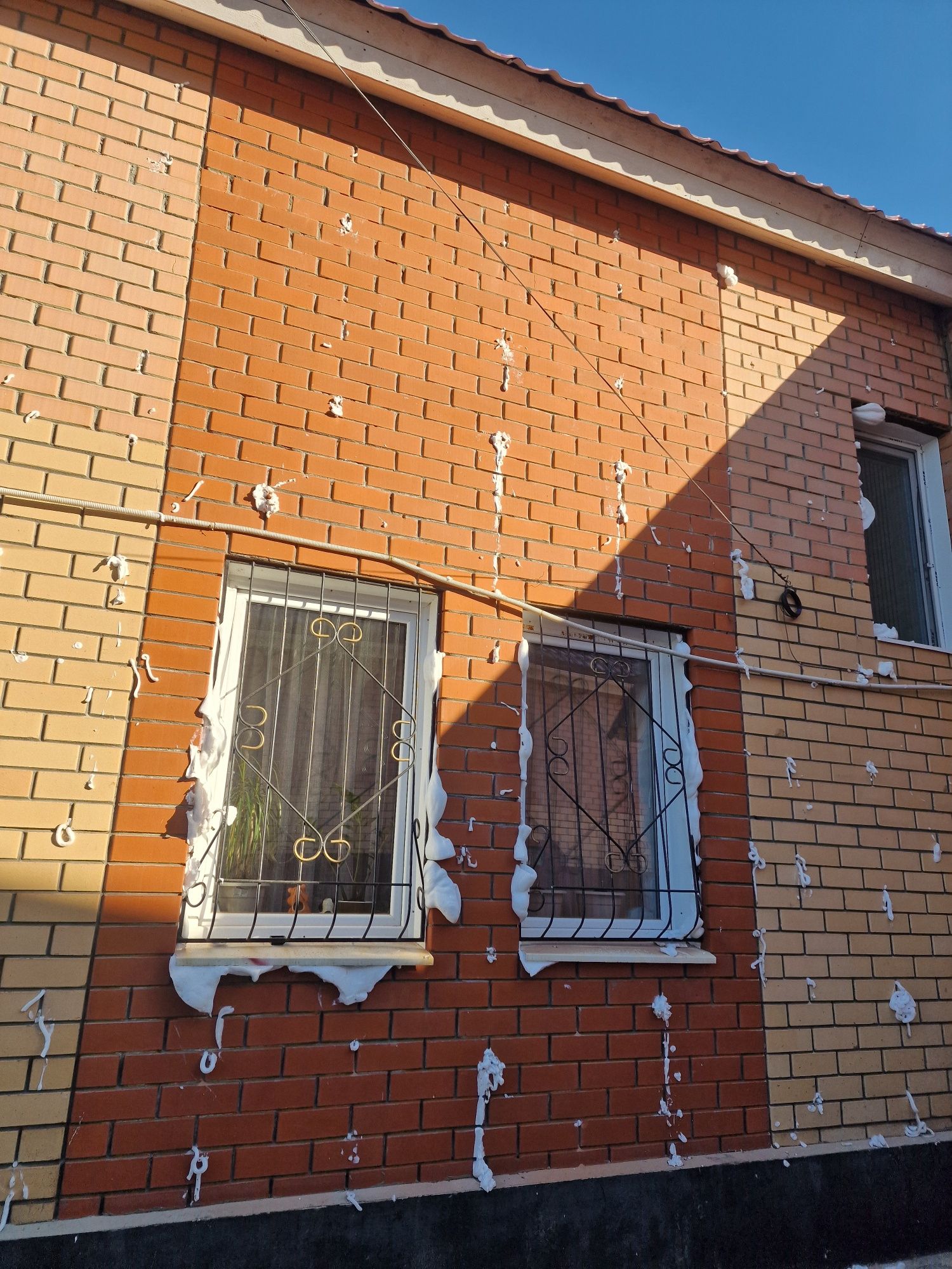 Безразборное утепление домов пеноизолом