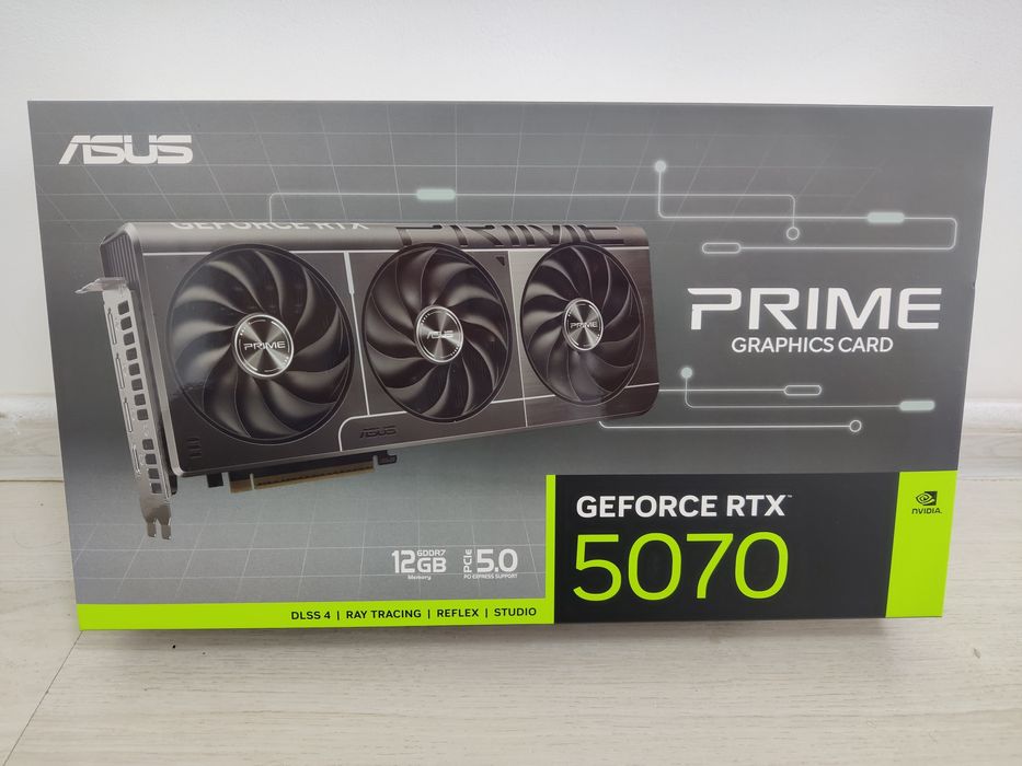 Asus RTX5070 Prime 12GB DLSS 4. New. Box.