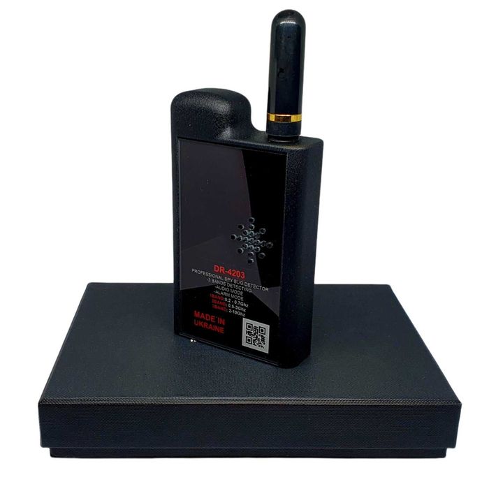 PLUX DR-4203 — профессионал сигнал детектор: Wi-Fi, GSM, GPS аниқлайди