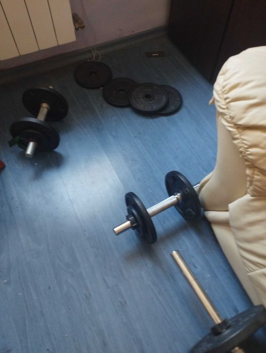 Комплект тежести за силови тренировки