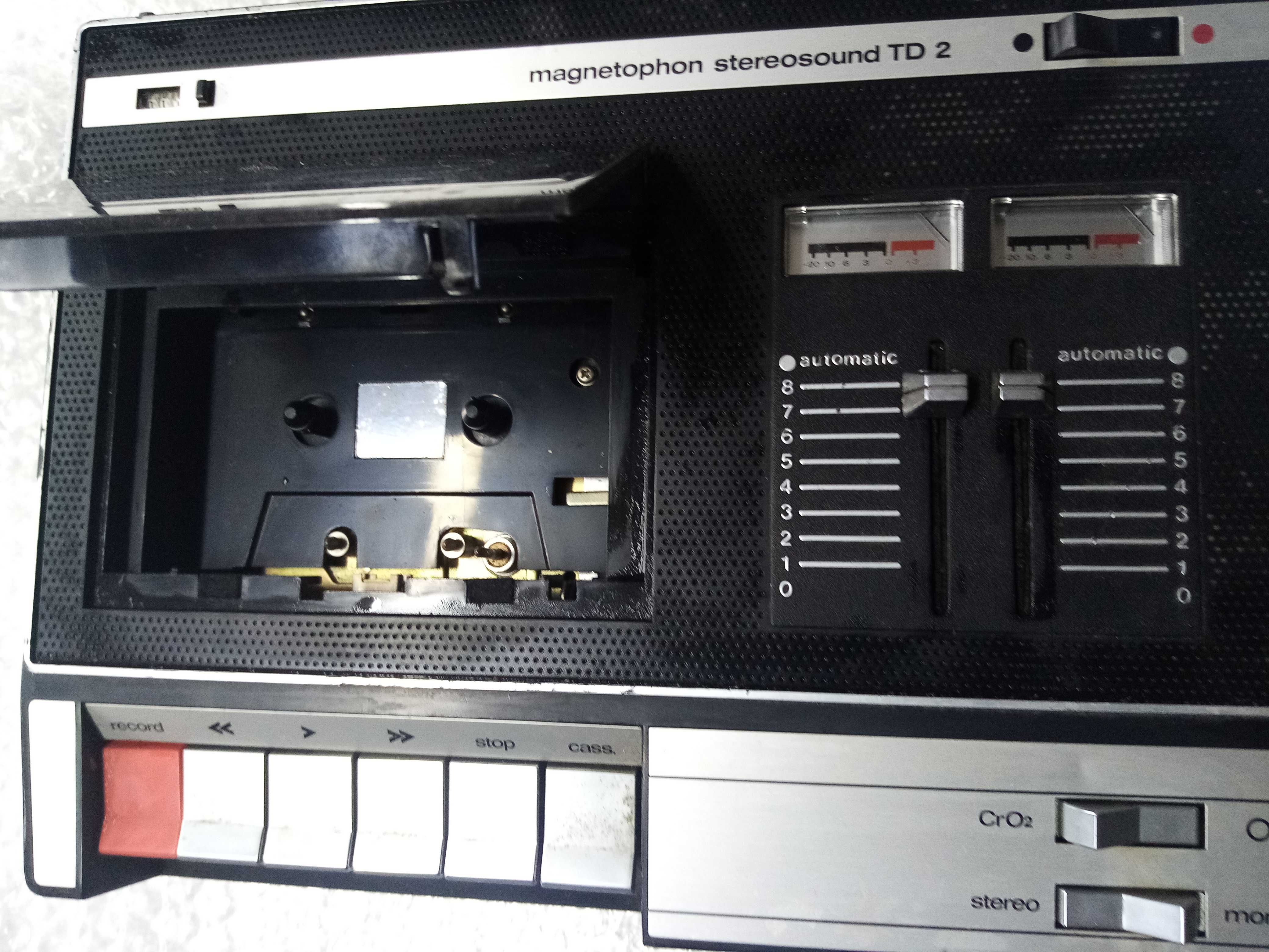 касетофон   стерео  telefunken TD2  1972г