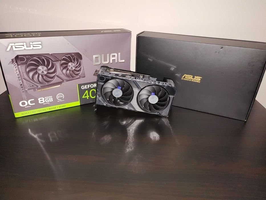 Placa video Asus GEFORCE RTX 4060 OC DUA, 8GB GDDR6,