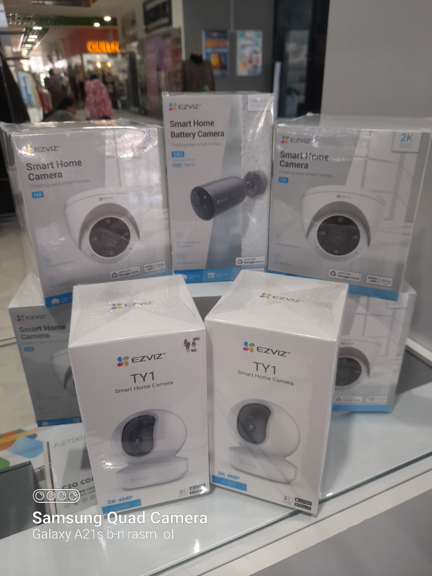 Wi-fi kamera o'rnatish sozlash boshqa joyga kochirish   EZVIS cemera o
