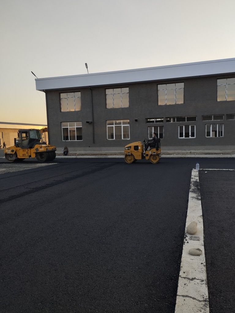 Asfalt ishlarini qilamiz sifatli va arzon Toshkint va Viloyat buylab