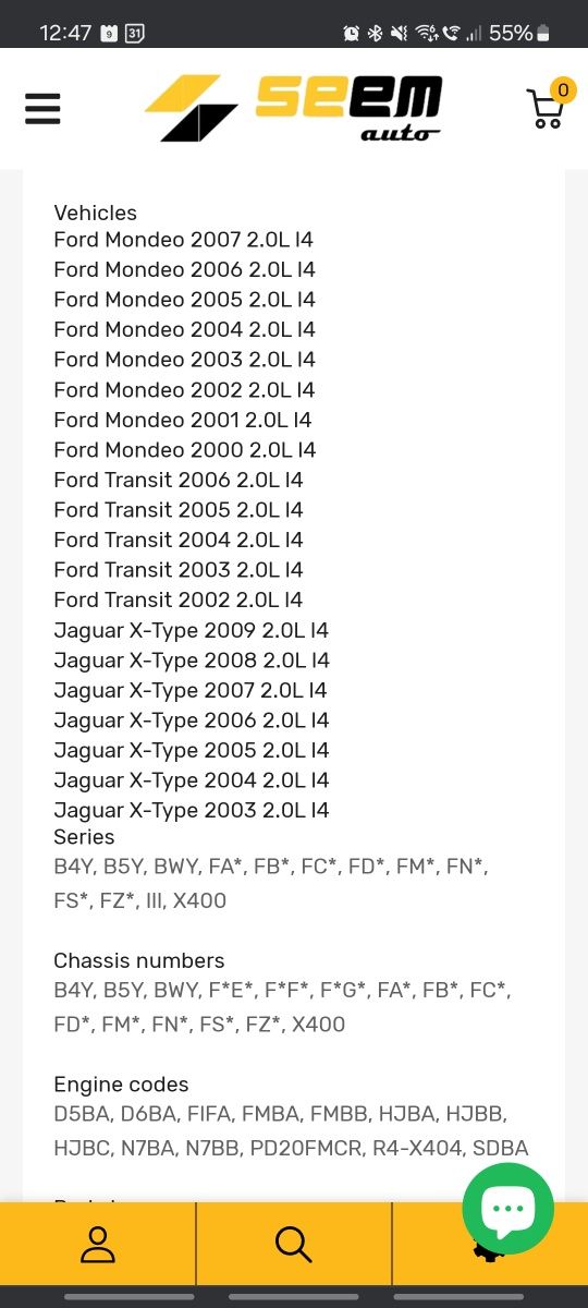 Nou - Kit ambreiaj cu volanta pentru Ford Mondeo MK3 415016810