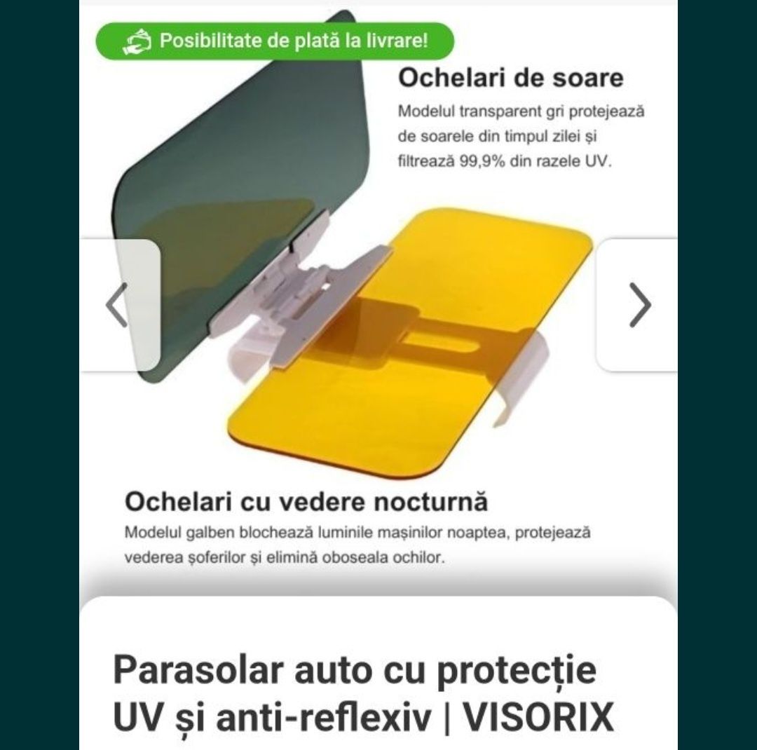Parasolar noapte  / zi