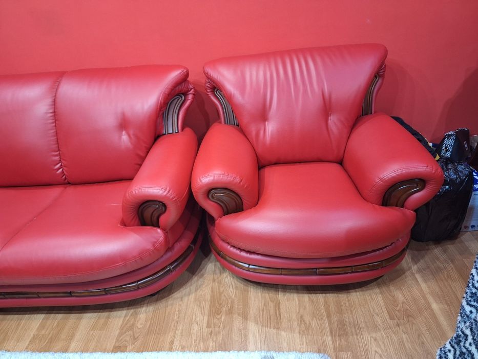 Canapea cu 2 fotolii