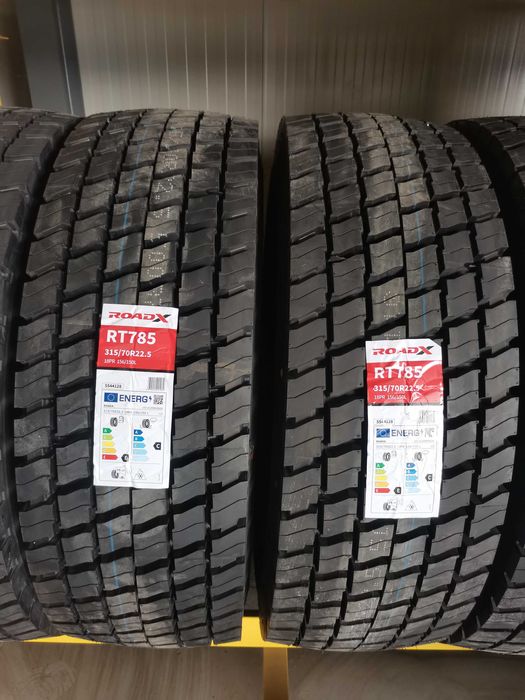 Anvelope camion noi RoadX 315/70R22,5 direcție si tracțiune