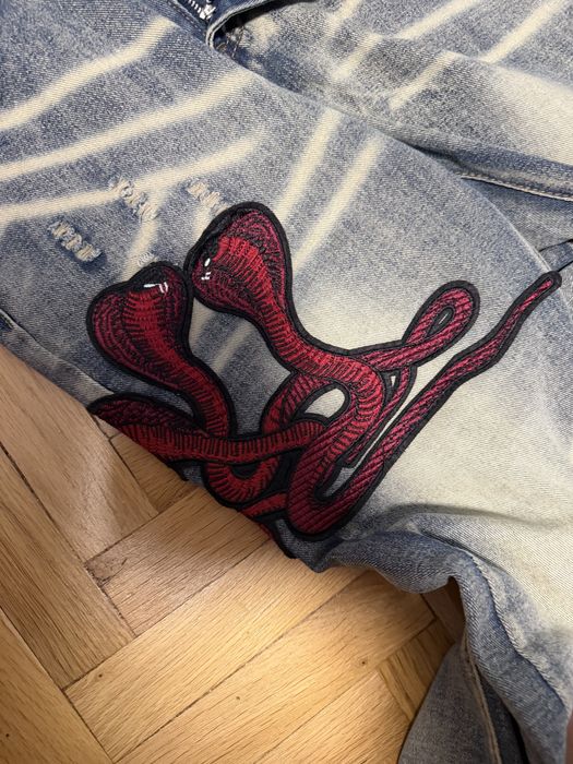 Продавам дънки amiri slim fit