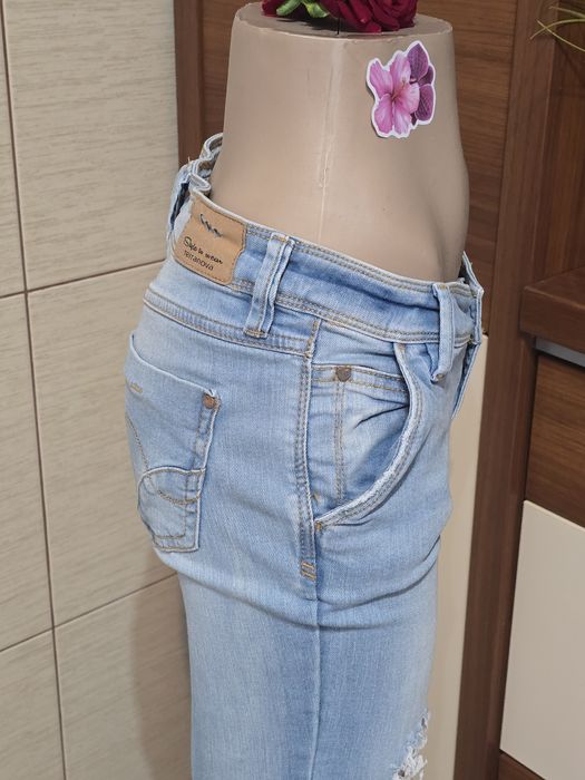 Pantaloni blugi dama skinny Terranova